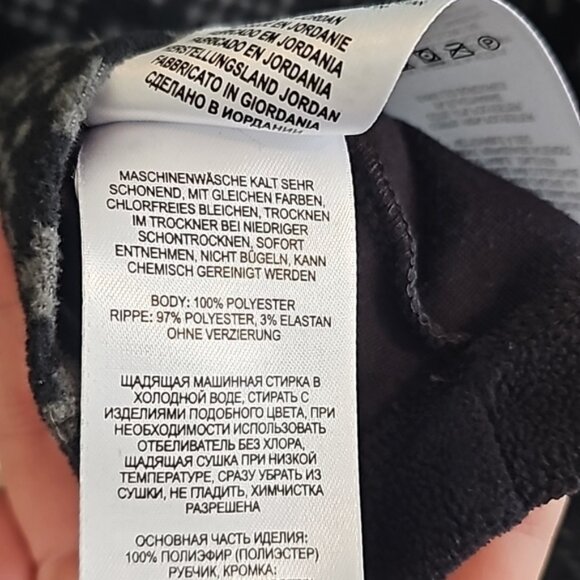 Columbia Quarter Zip Pullover Black Gray Fleece Size XS - Picture 5 of 7